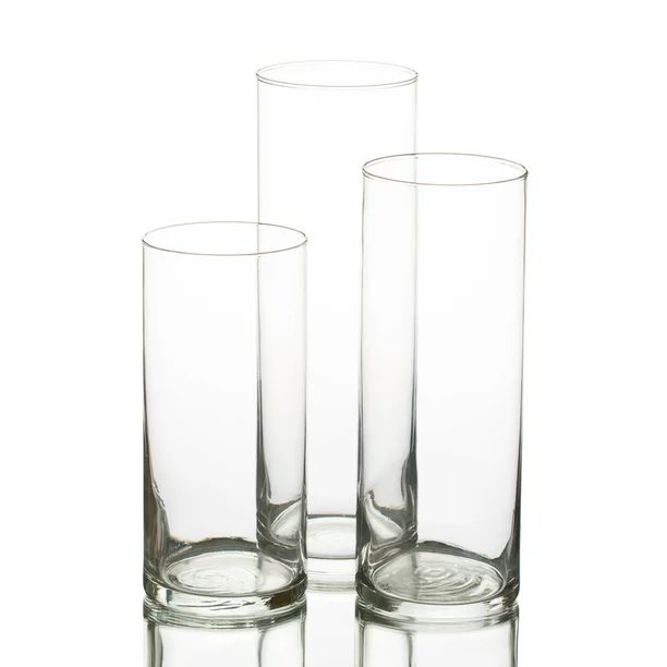 Eastland Cylinder Vases Set of 3 | Walmart (US)
