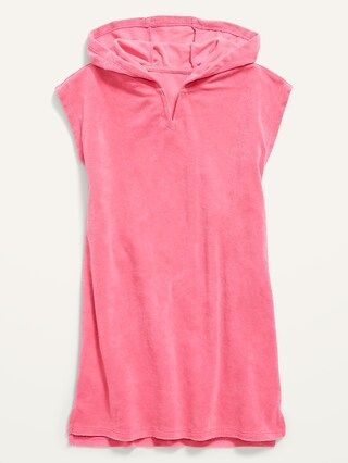 Hooded Loop-Terry Swim Cover-Up for Girls | Old Navy (US)