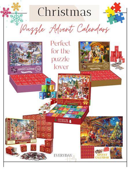 Advent Calendars, puzzles, gift for kids, Holiday 2023, Christmas Advent Calendars, Christmas puzzles, jigsaw puzzles for kids
Everyday Holly 

#LTKSeasonal #LTKGiftGuide #LTKHoliday