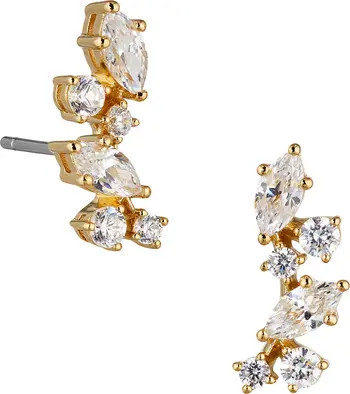 Flutter Cubic Zirconia Stud Earrings | Nordstrom