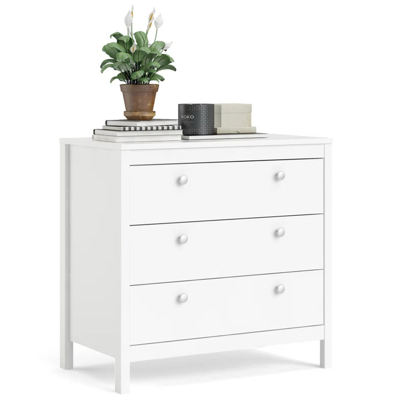 Madrid 3 Drawer 32.32'' W Chest | Wayfair North America