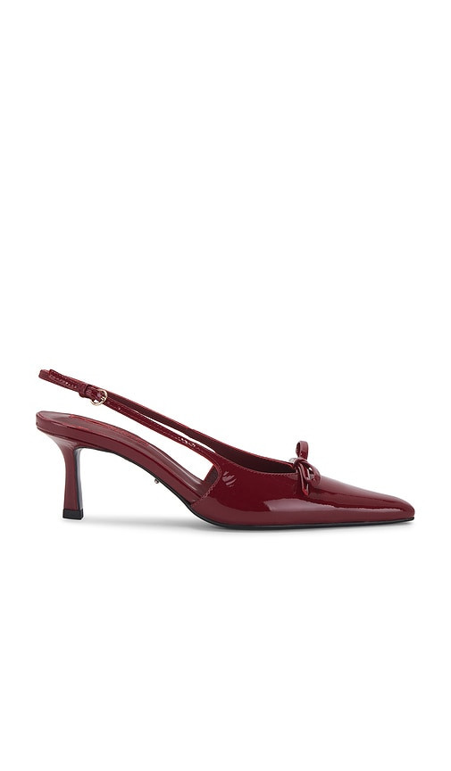 Tony Bianco Quill Slingback in Burgundy. - size 9 | Revolve Clothing (Global)