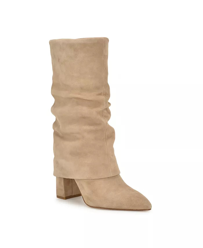 Women's Francis Fold Over Cuff Dress Boots | Macy's