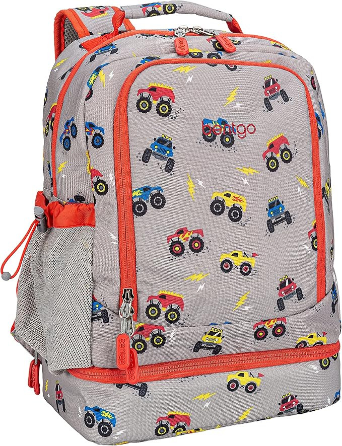 Bentgo Kids Prints 2-in-1 Backpack & Insulated Lunch Bag | Amazon (US)