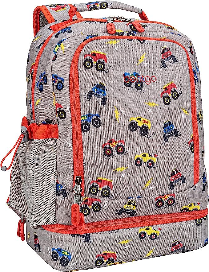 Bentgo Kids Prints 2-in-1 Backpack & Insulated Lunch Bag | Amazon (US)