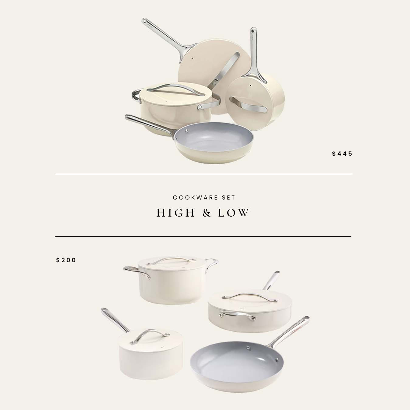 High / Low : Cookware Set 

 

#LTKHome