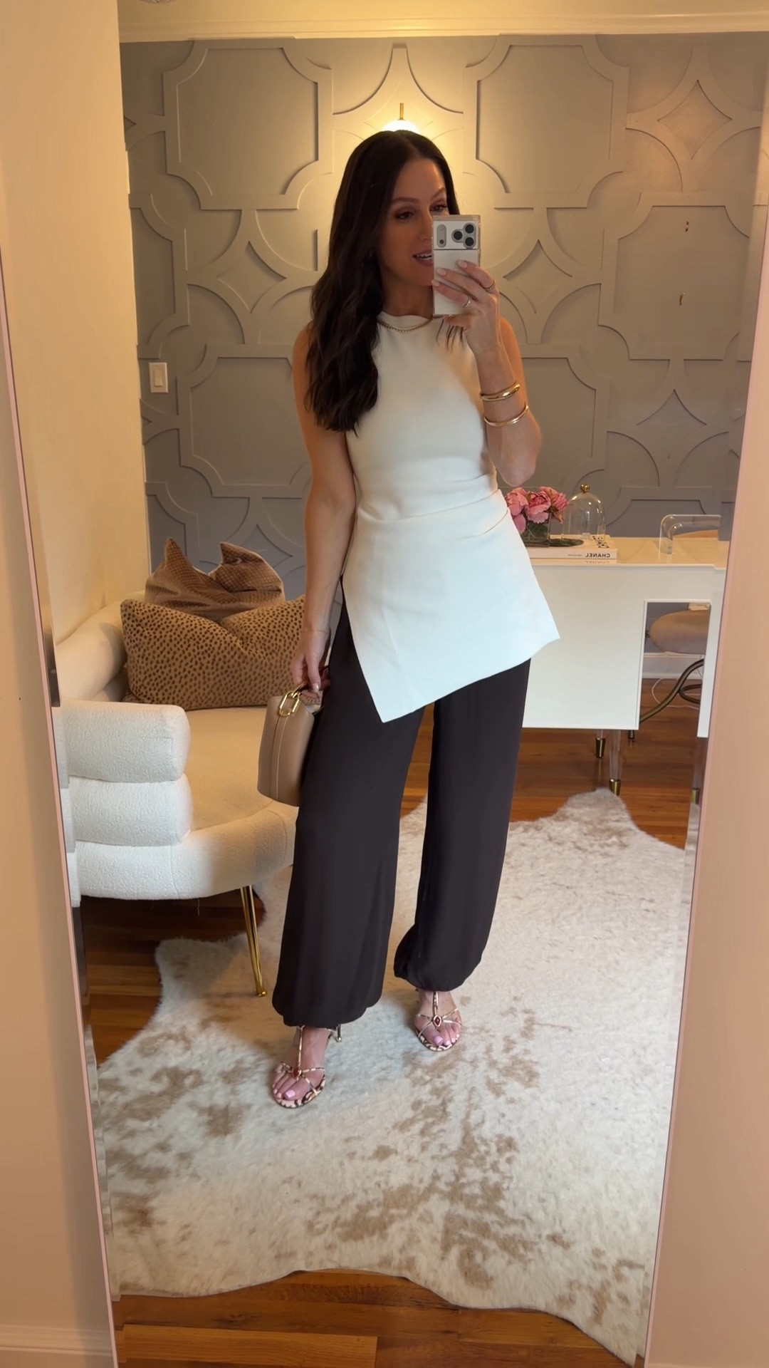 Did my true size in top pants and shoes!!! A great date night outfit 🤍

#LTKootd #LTKOver40