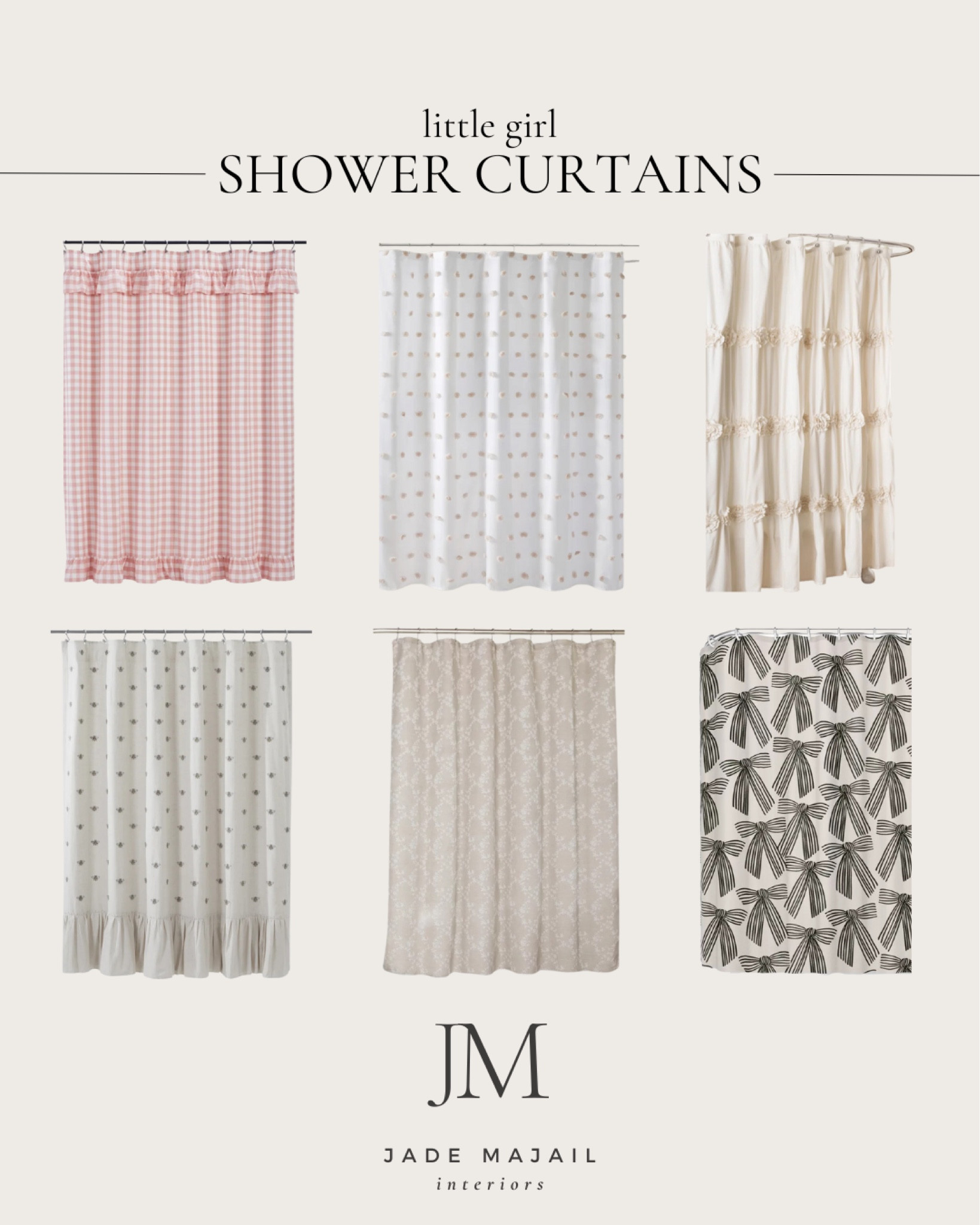 Little girl shower curtains! 🎀🛍️💕

#LTKHome #LTKBaby