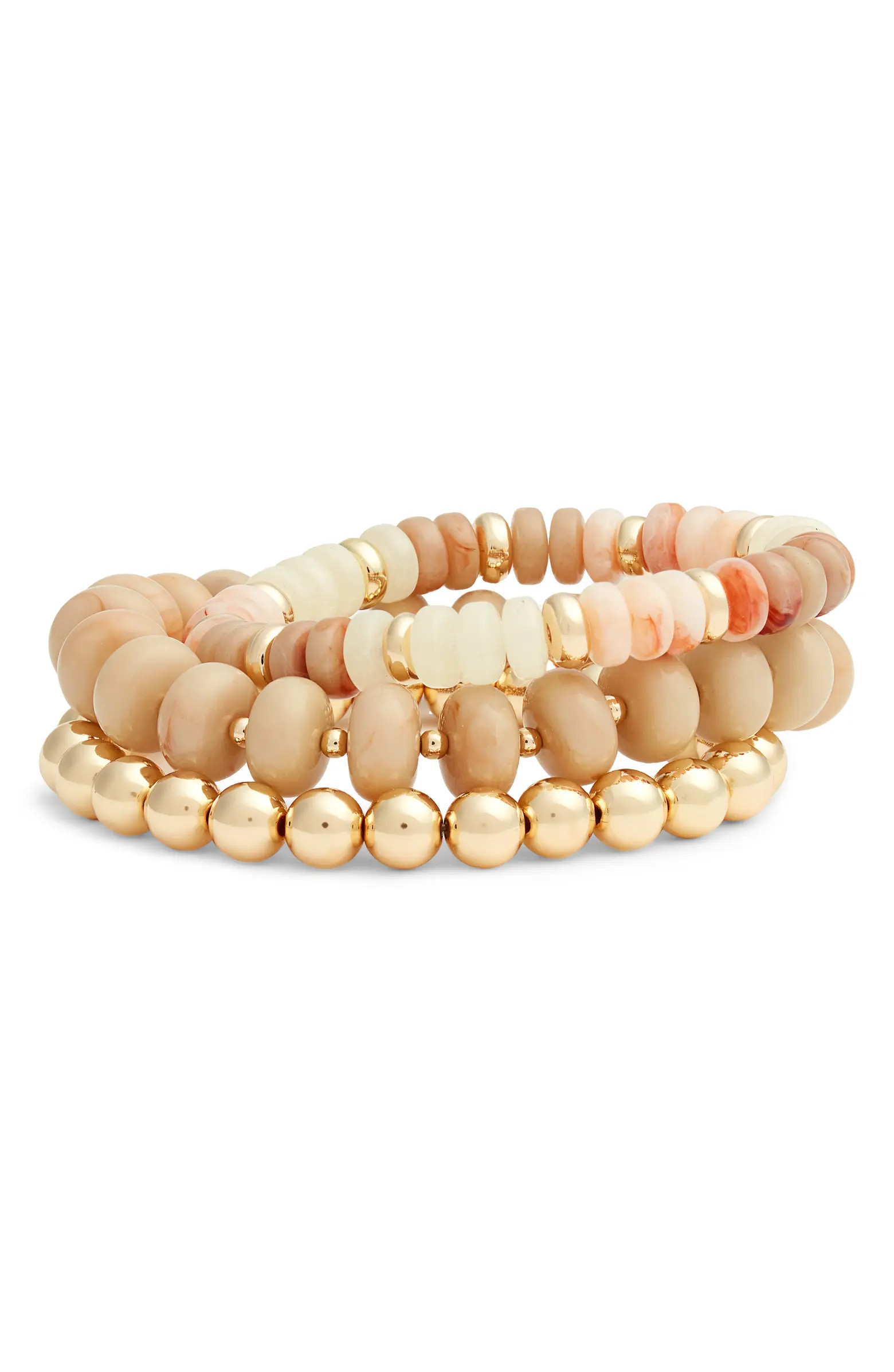 3-Pack Beaded Bracelets | Nordstrom