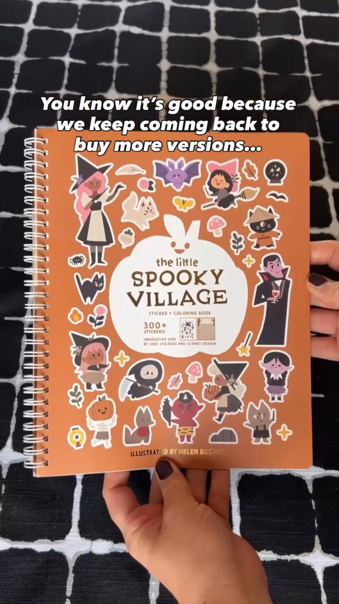 My kids are obsessed with these sticker books. We have had multiple versions and they are always a hit. 

I love that the stickers are right next to the scene, the spiral binding makes it easy to keep flat, and the designs are so fun! 

The Halloween one, The Little Spooky Village, has been the perfect mix of festive and screen-free fun. Plus, it’s a great fine motor activity and helps kids build language and storytelling skills as they play.

#LTKHalloween #LTKSeasonal #LTKKids