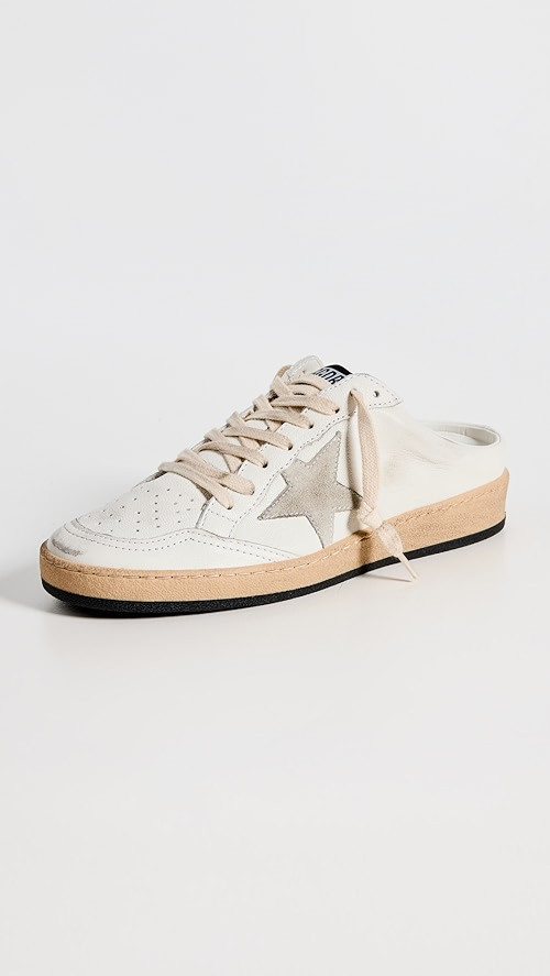 Ballstar Sabot Nappa Upper Suede Star Mule Sneakers | Shopbop