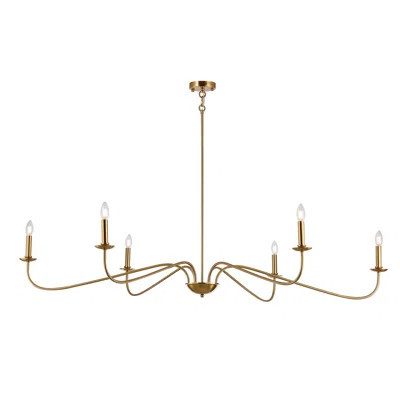 Emaani 6-Light Candle Chandeliers Oversize 64-Inch Large French Chic Style | Wayfair North America