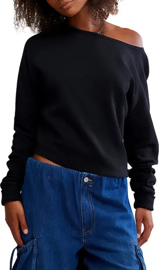 Free People Jess One-Shoulder Thermal Top | Nordstrom | Nordstrom