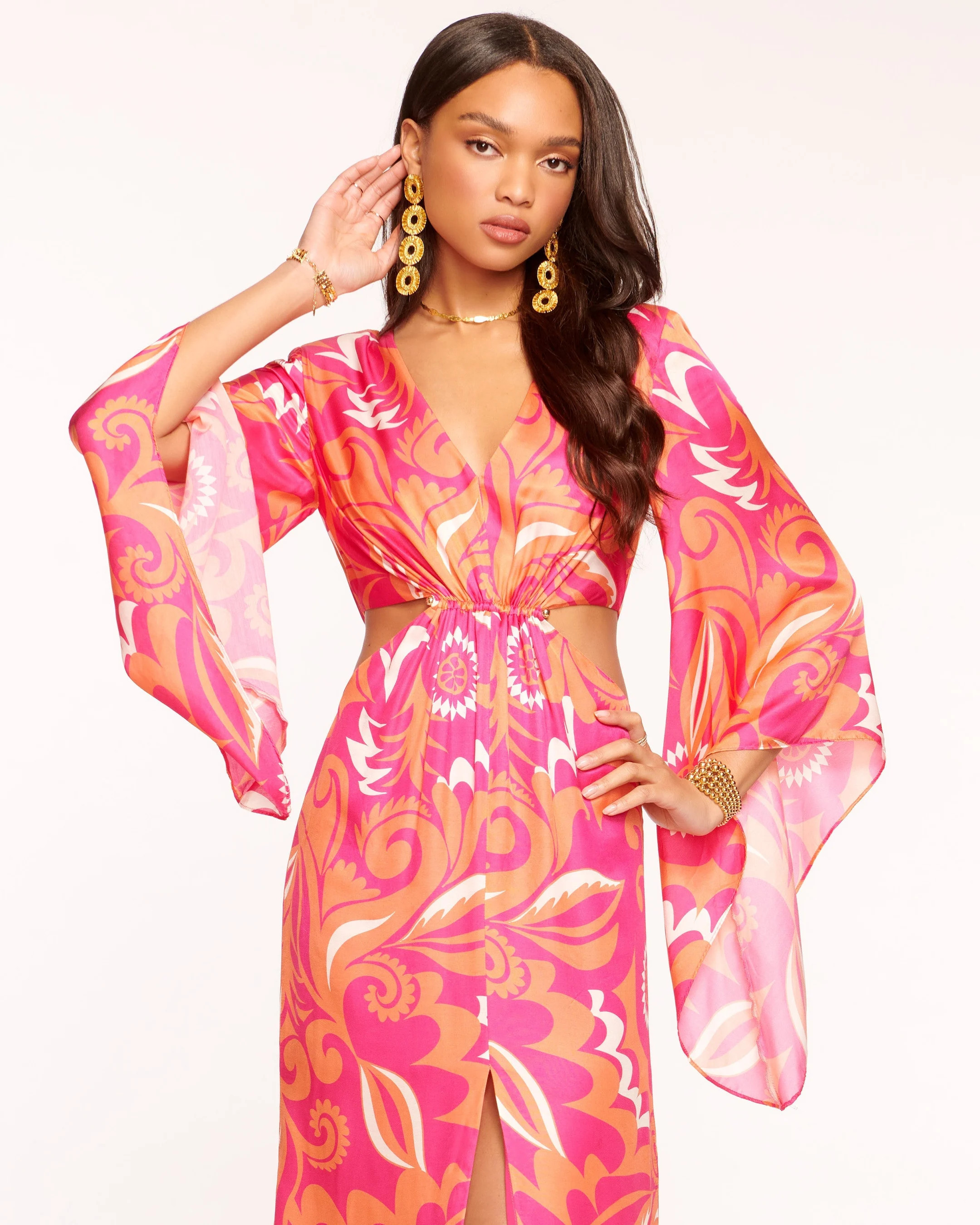 Zina Cutout Maxi Dress | Ramy Brook