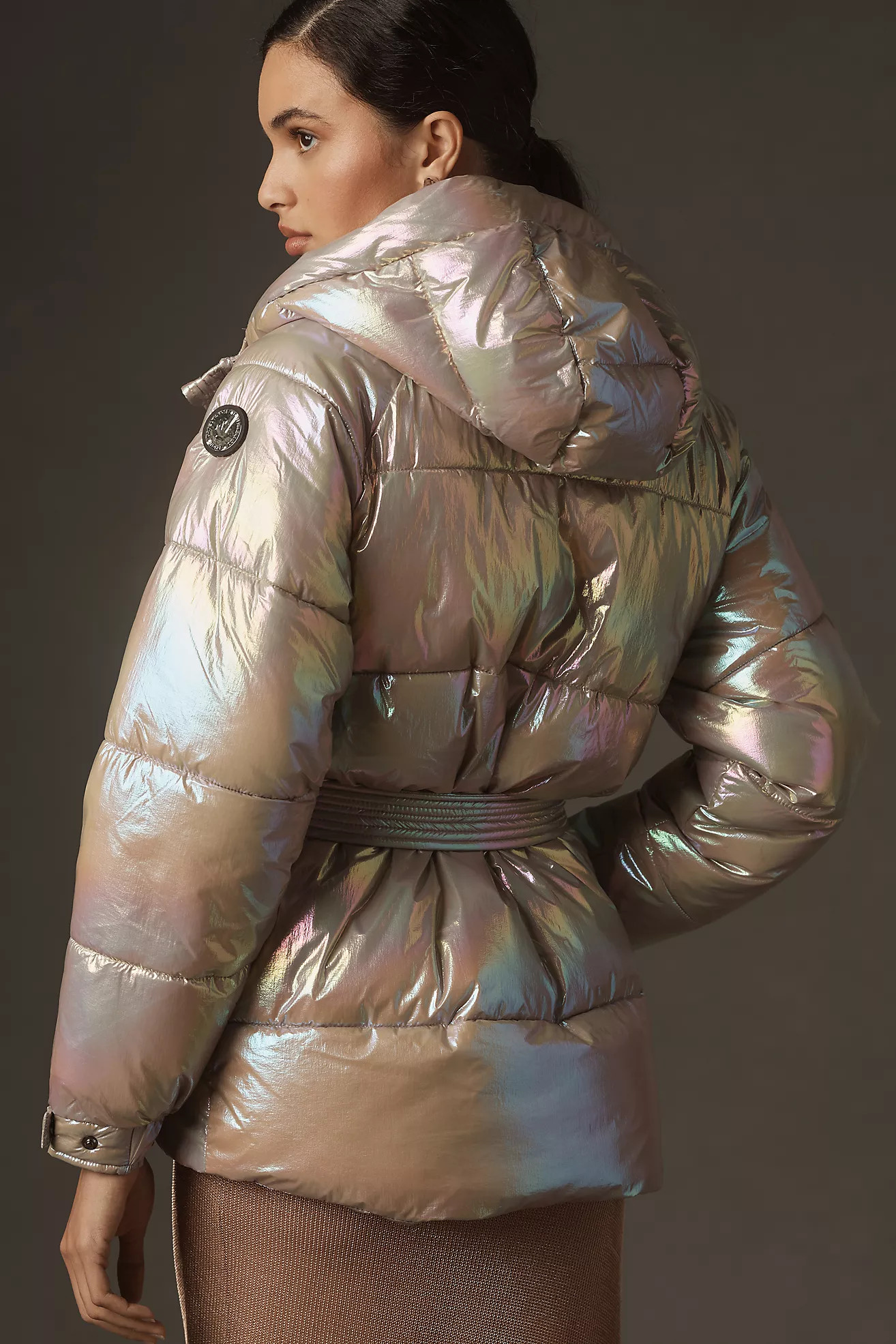 Noize Bonita Shiny Puffer Jacket | Anthropologie (US)