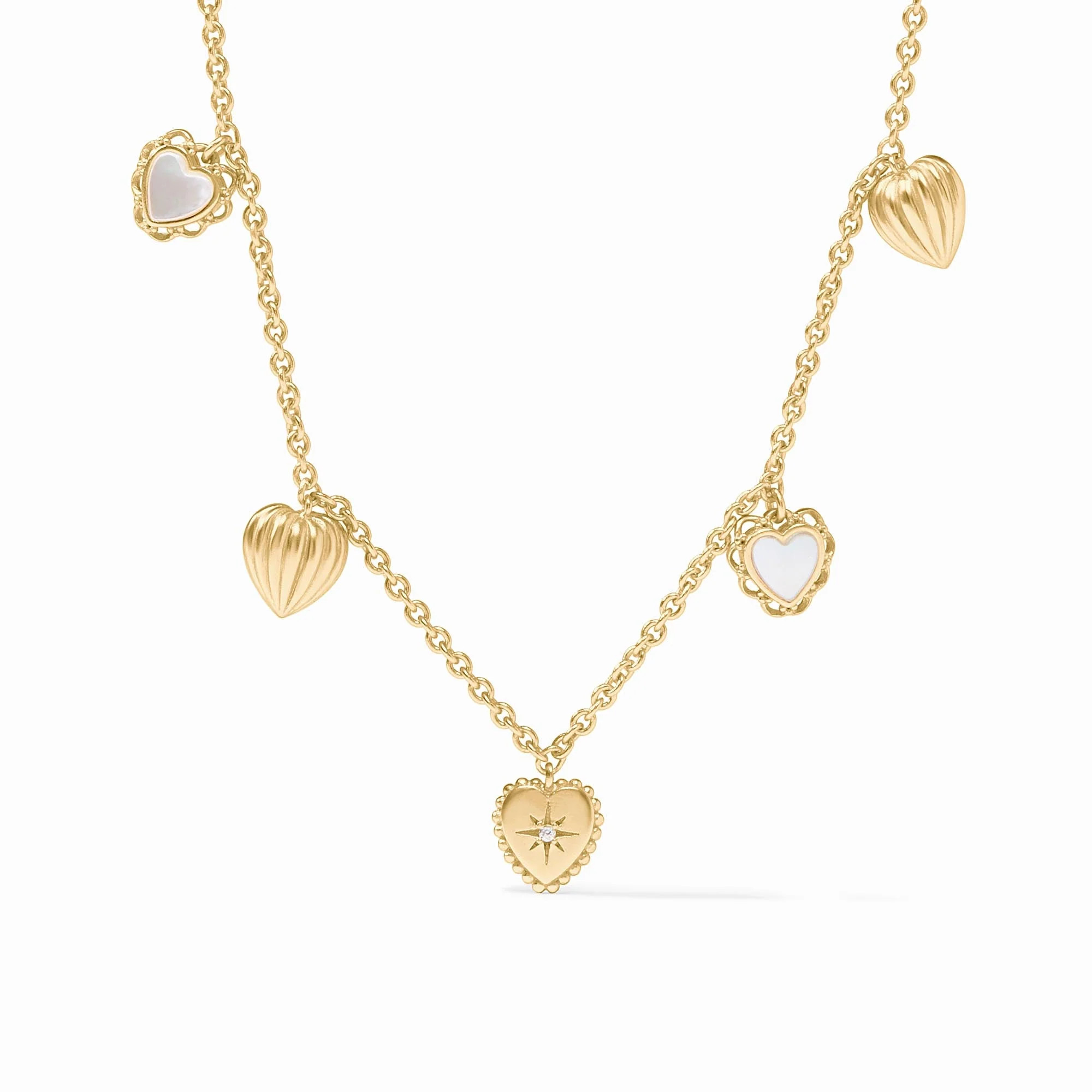 Heart Delicate Charm Necklace | Julie Vos