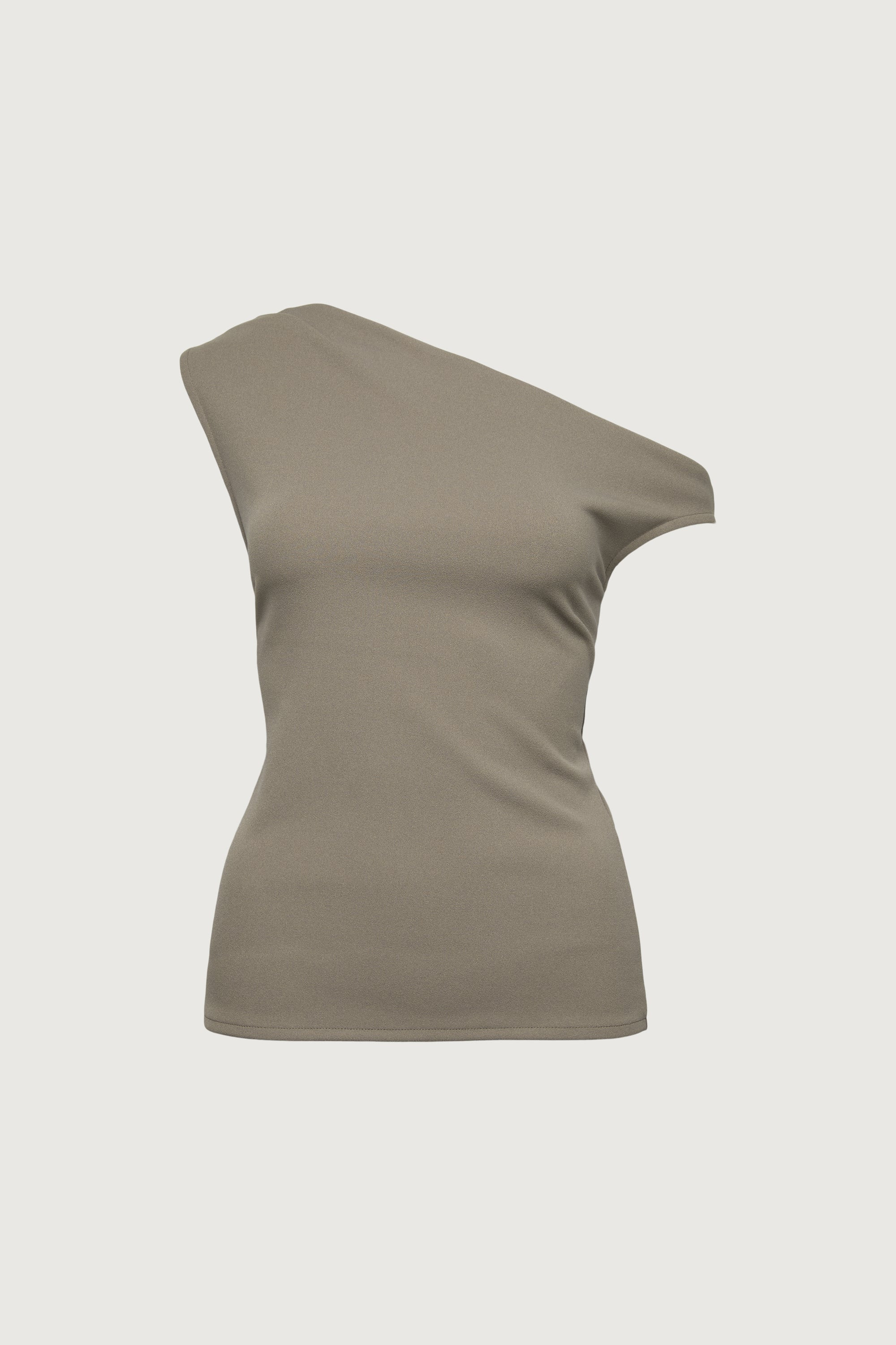 ASYMMETRIC OFF THE SHOULDER TANK | OAK + FORT