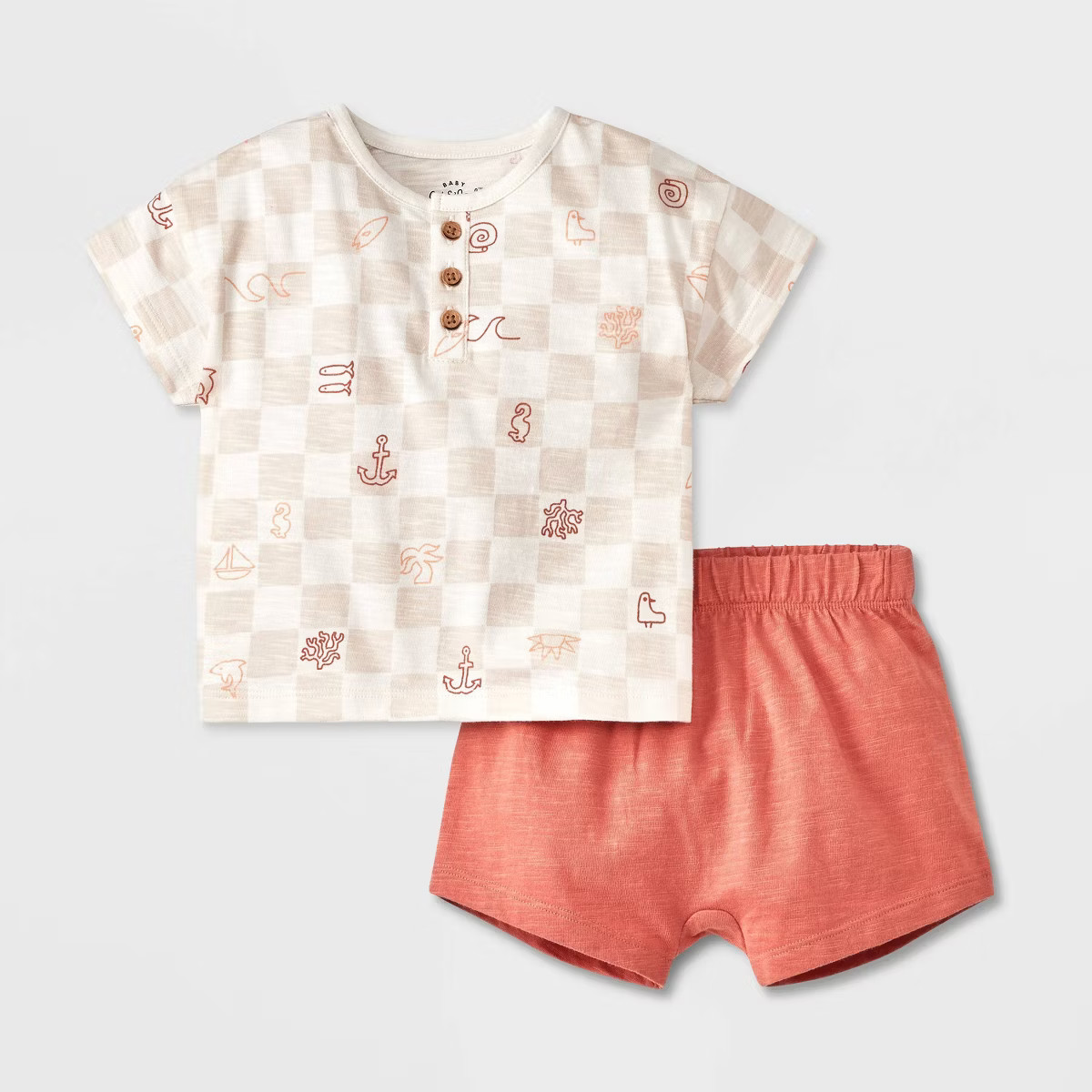 Baby Boys' Top & Bottom Set - Cat & Jack™ | Target