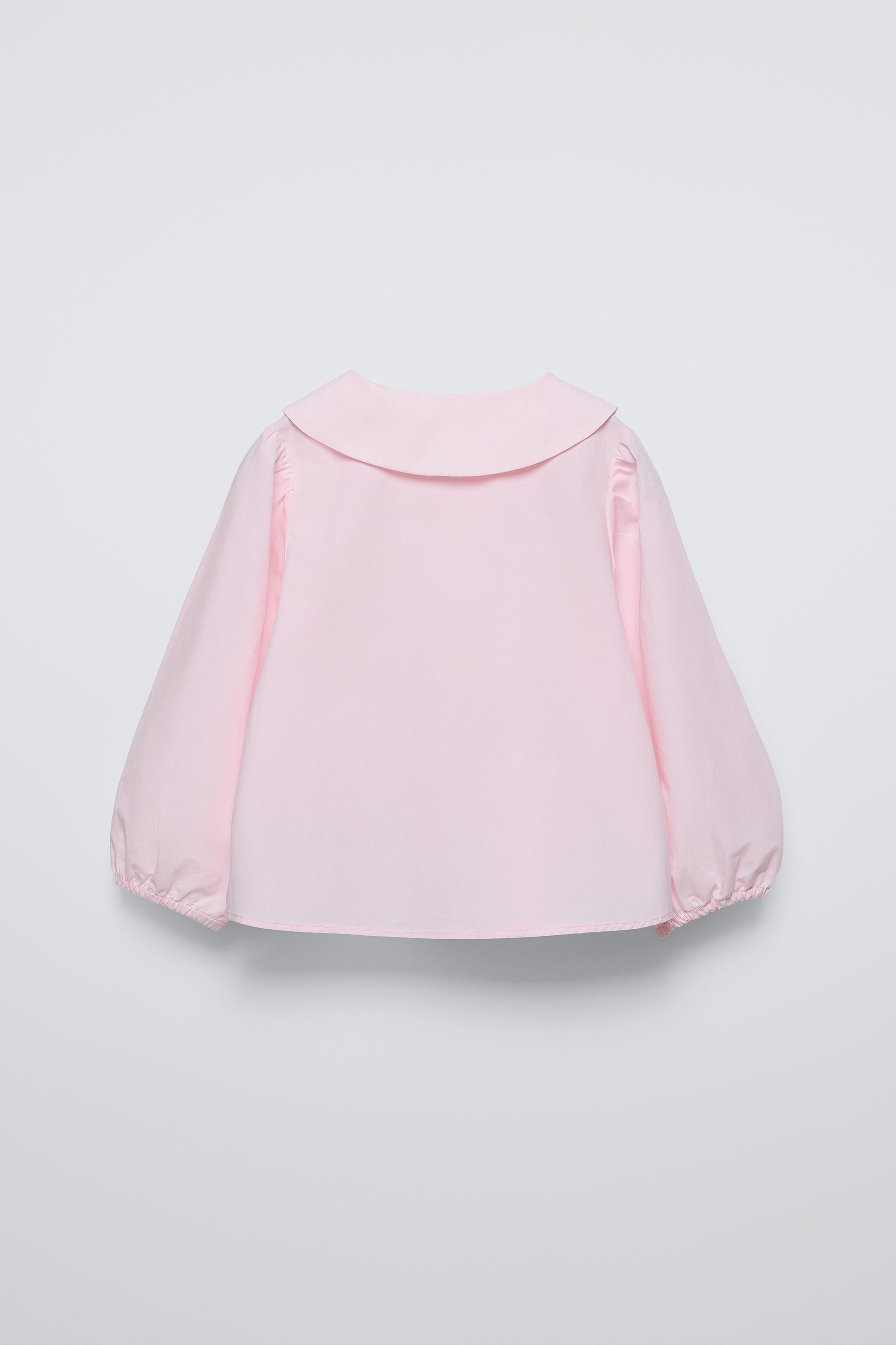 POPLIN SHIRT WITH TIES | Zara US