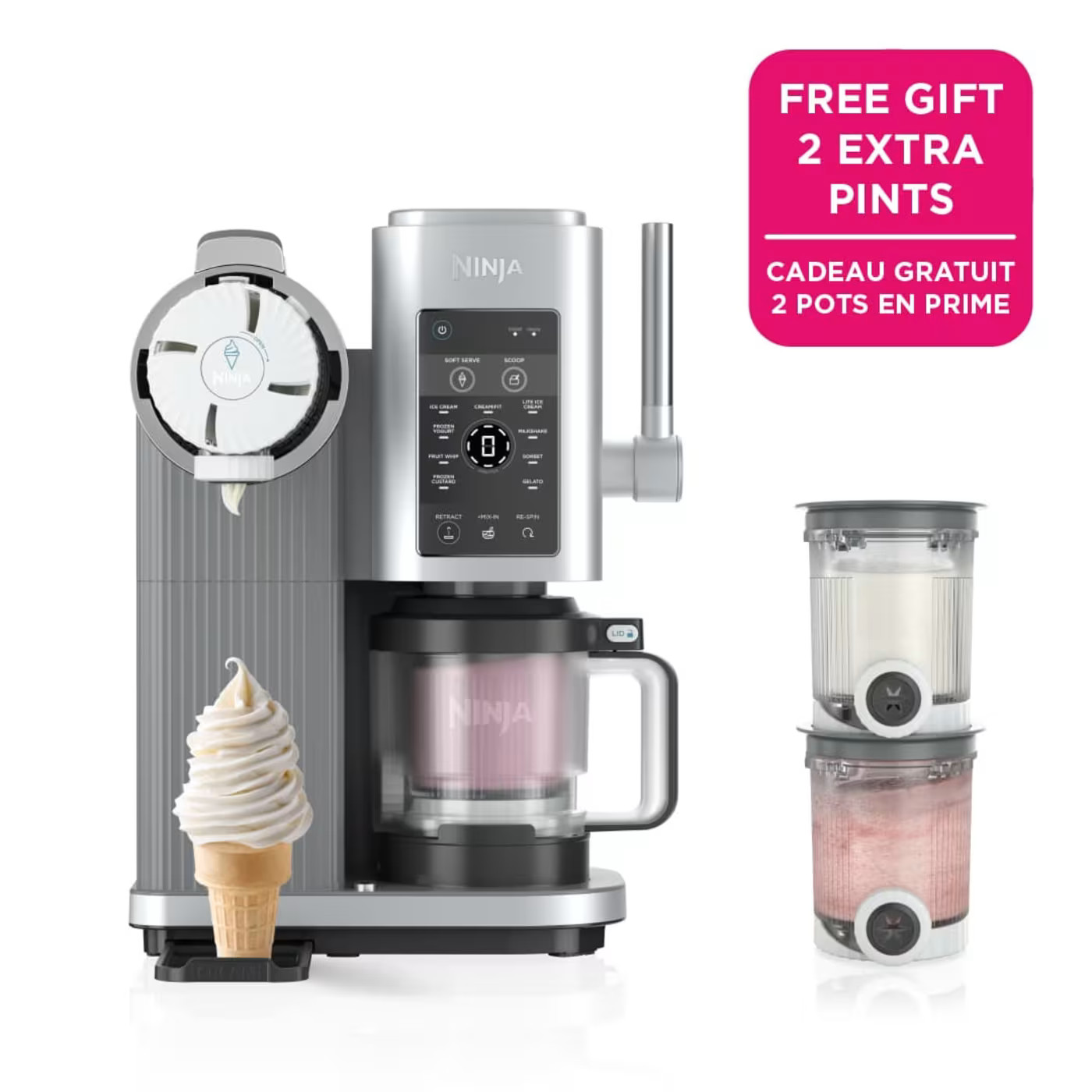 Ninja® CREAMi® Swirl 13-in-1 Soft Serve Ice Cream Machine | SharkNinja | Ninja Kitchen