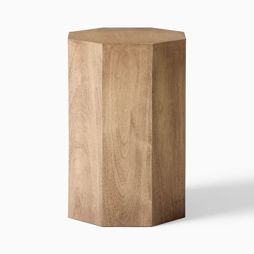 Natural Rustic Wood Plant Stands | West Elm (US)