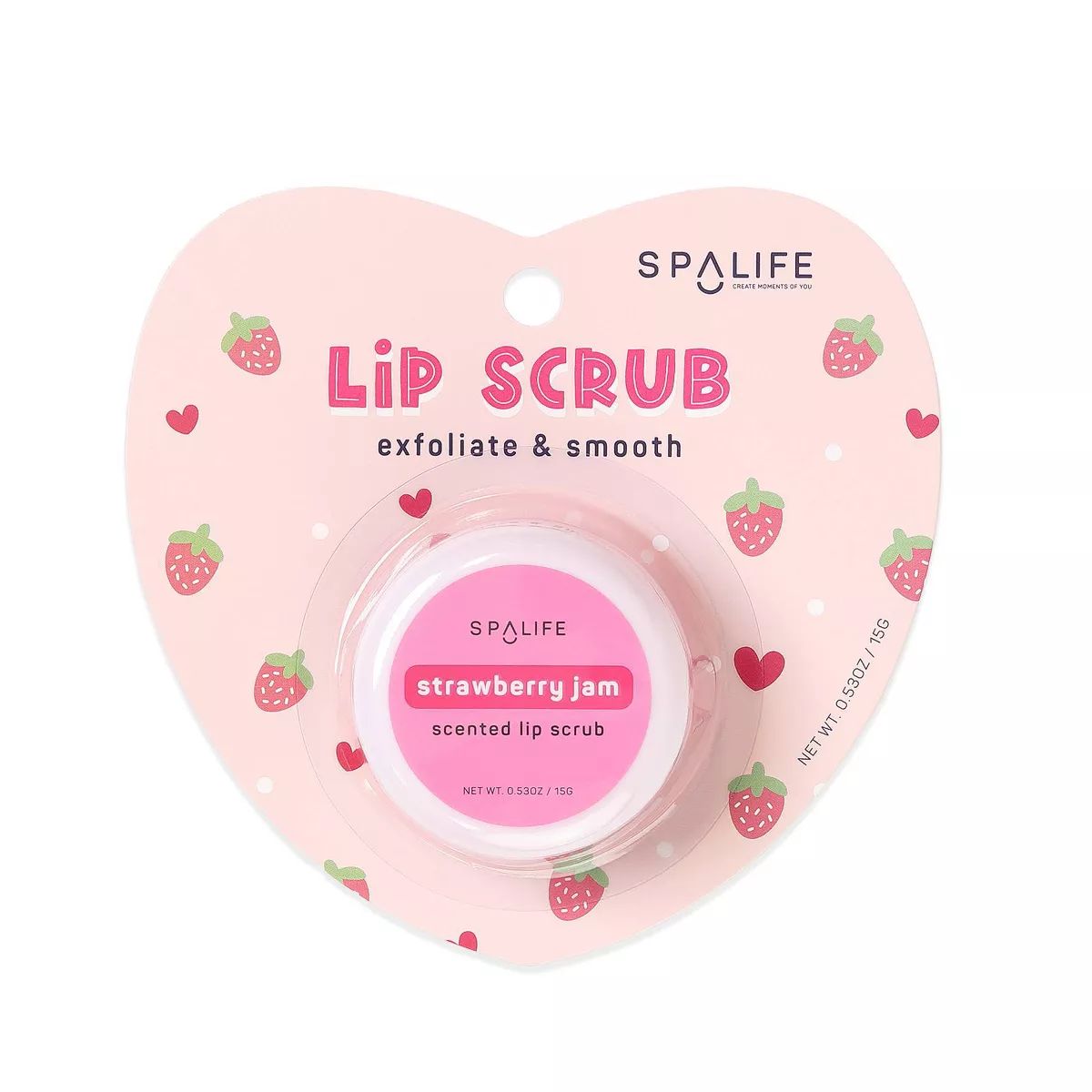 SpaLife You're My Jam Strawberry Lip Scrub - 2oz | Target