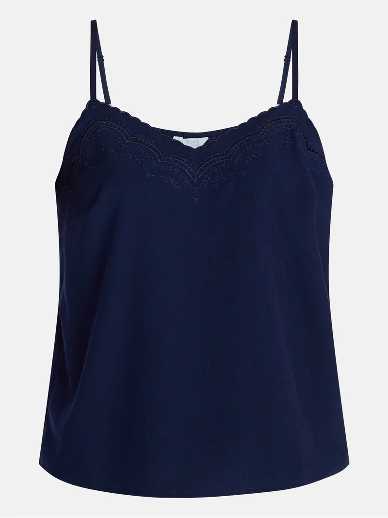 Time and Tru Embroidered Cami, Size XS-XXXL | Walmart (US)