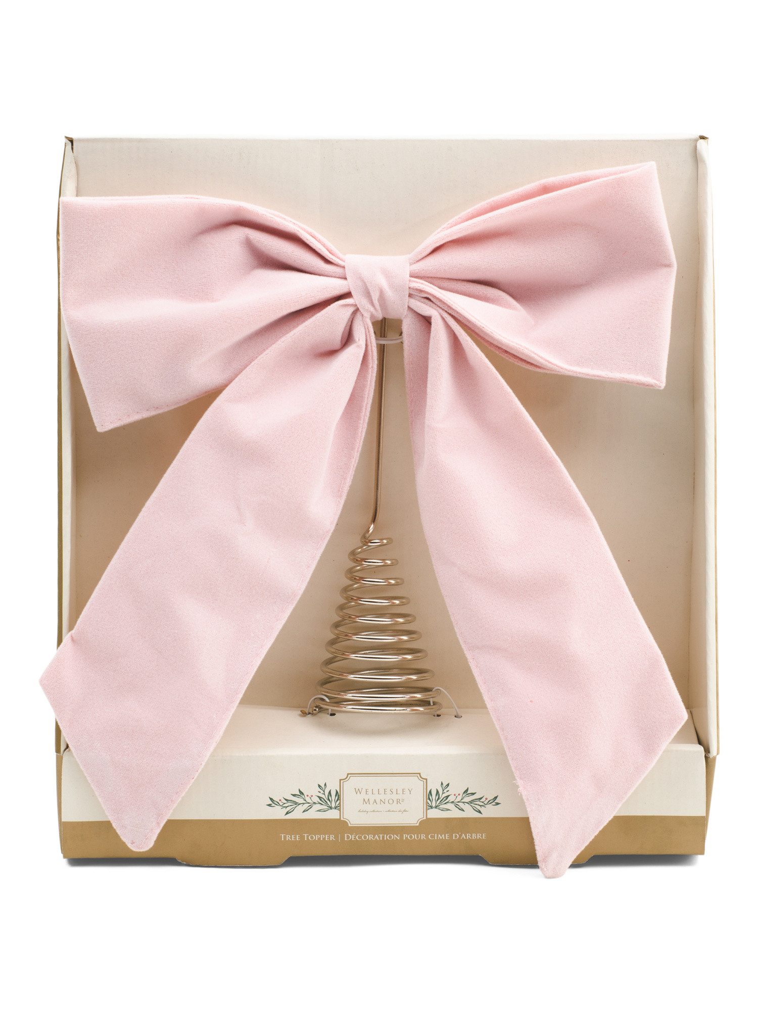 Velvet Bow Tree Topper | Pillows & Decor | Marshalls | Marshalls