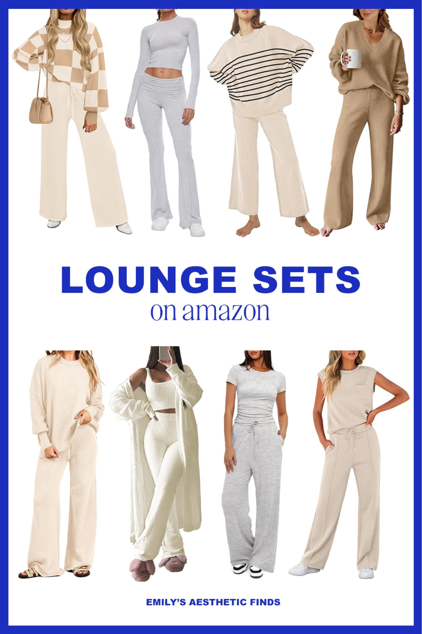 Affordable, ultra cozy lounge sets on Amazon #fallfit #falloutfit #loungeset

#LTKStyleTip #LTKSeasonal #LTKFindsUnder100