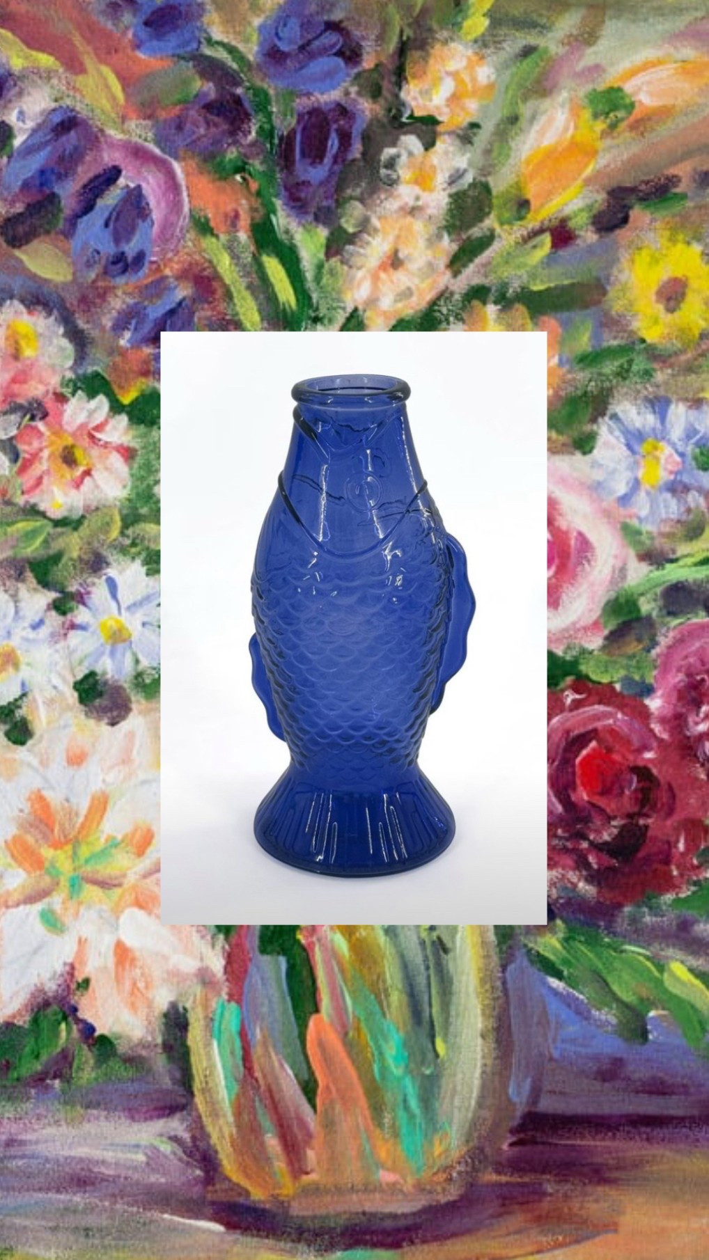 Blue glass fish shaped vase for only $5!!

#LTKSeasonal #LTKHome #LTKTravel