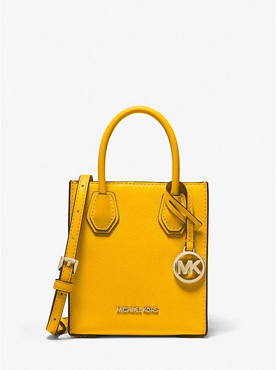 Mercer Extra-Small Pebbled Leather Crossbody Bag | Michael Kors US