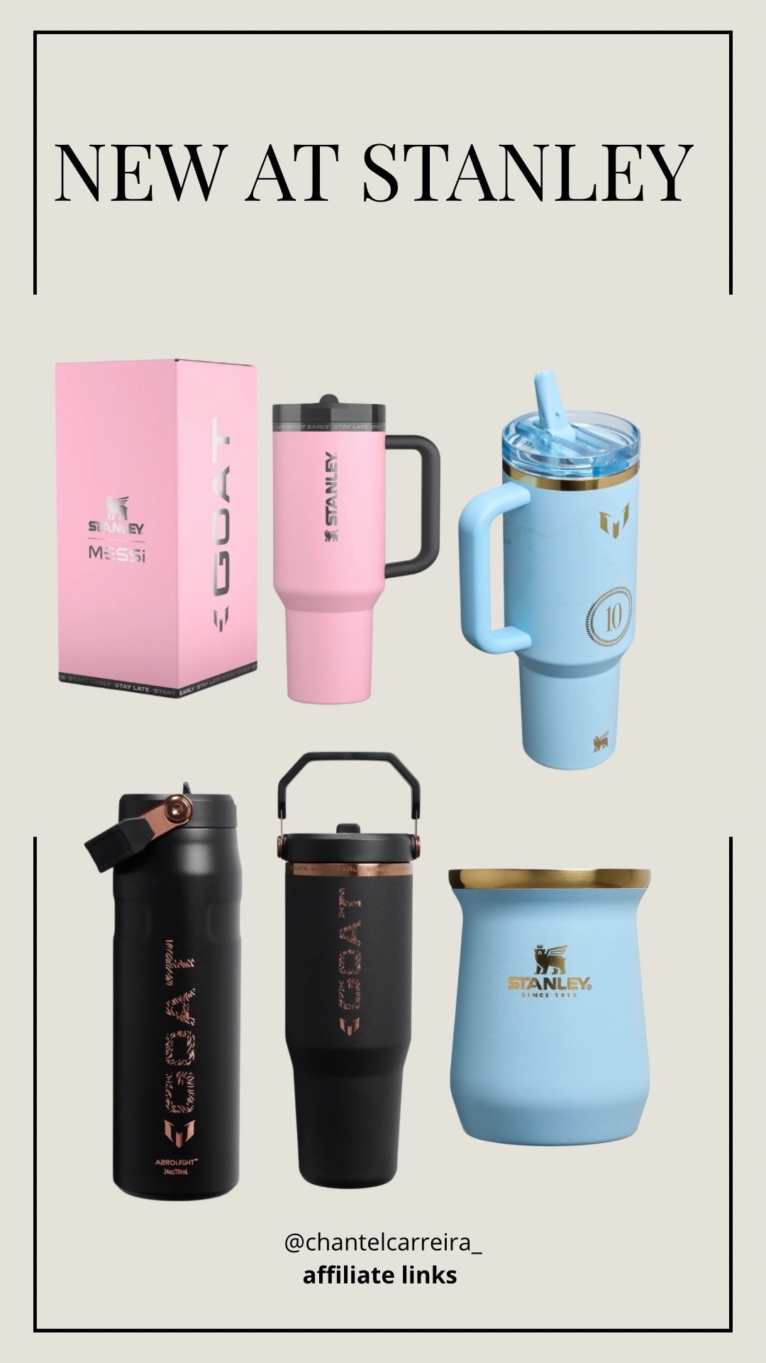 Colin all Messi fans!!! Stanley has just dropped another collection with the GOAT!!!! 

#LTKcanada