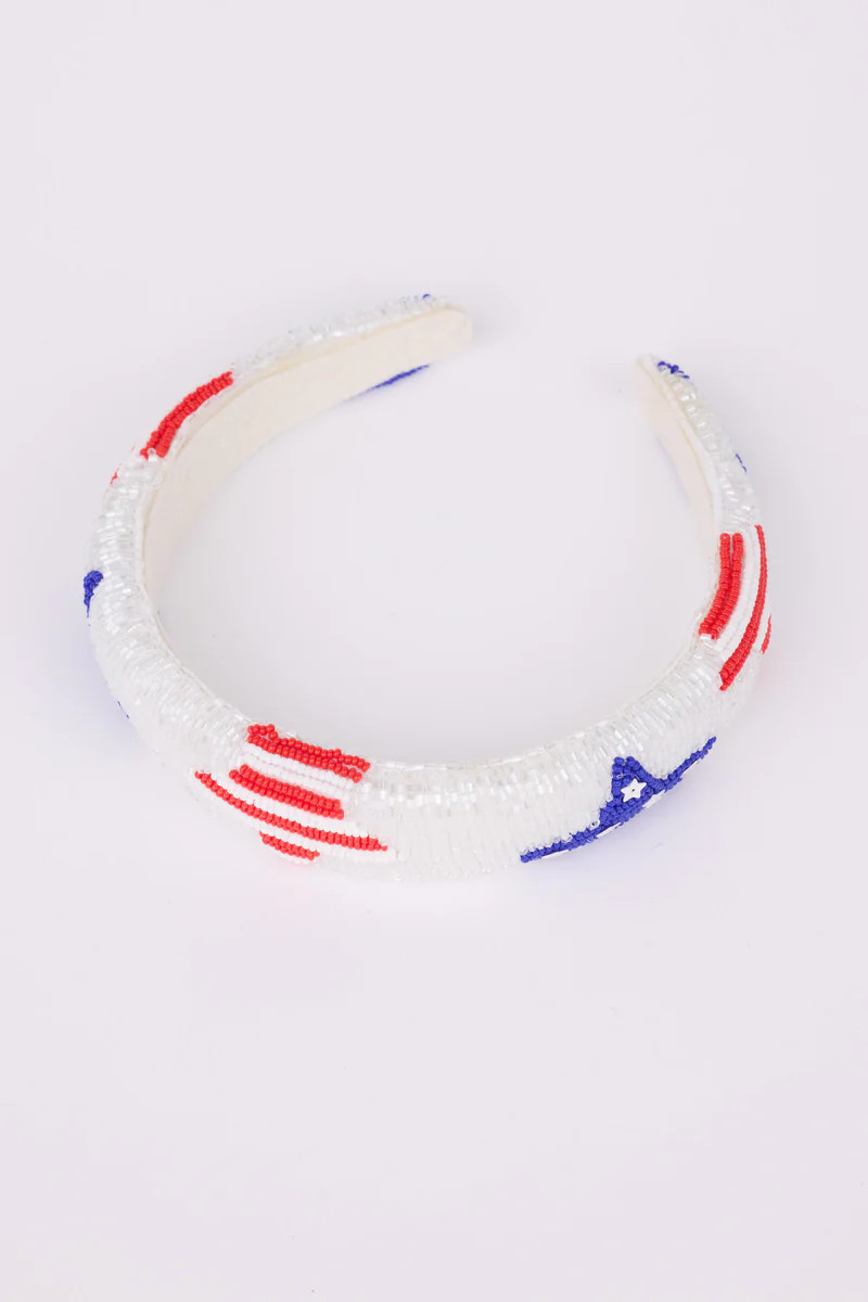 Liberty Beaded Headband | Avara