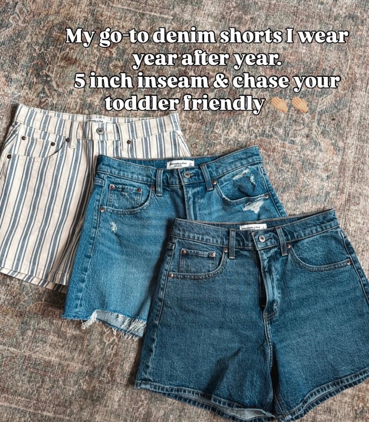 My go to denim shorts year after year are back in stock but probably not for long! I wear true to size 27 in these. 


#LTKFindsUnder100 #LTKFindsUnder50 #LTKTall