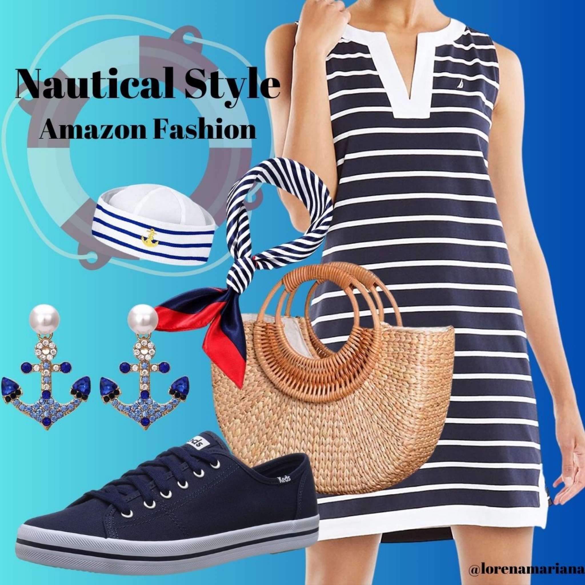 Casual Nautical style 👩‍✈️ Affordable pieces 







Amazon find/Amazon fashion/resort/resort wear/vacation fashion/holiday/travel style/casual/ casual fashion/casual style/fashion/casual dress/ sneakers/ nautical fashion/nautical style/stripe dress/boat dress/everyday fashion/everyday style/beach bag/nautical/ jewelry/ affordable/ Amazon style/ Amazon/ must have

#LTKsalealert #LTKstyletip #LTKtravel