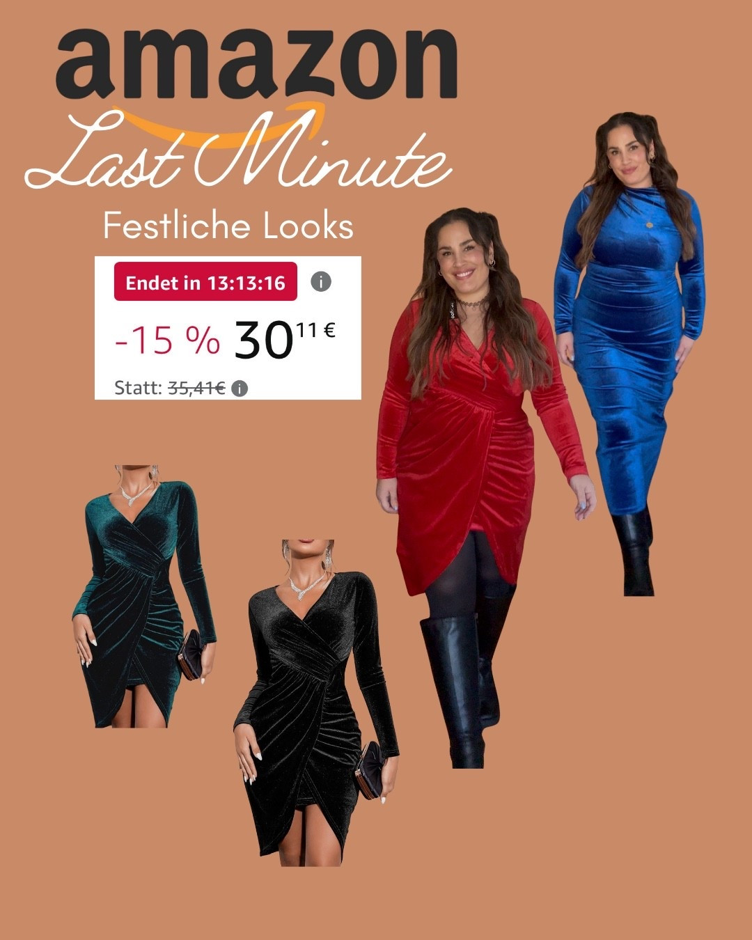 Jetzt noch schnell für die Feiertage für uns curvy Girls bestellen? Bei Amazon gibt’s sogar gerade ein super Angebot! Ich trage Größe L🤍

#LTKcurves #LTKwinter #LTKmidsize