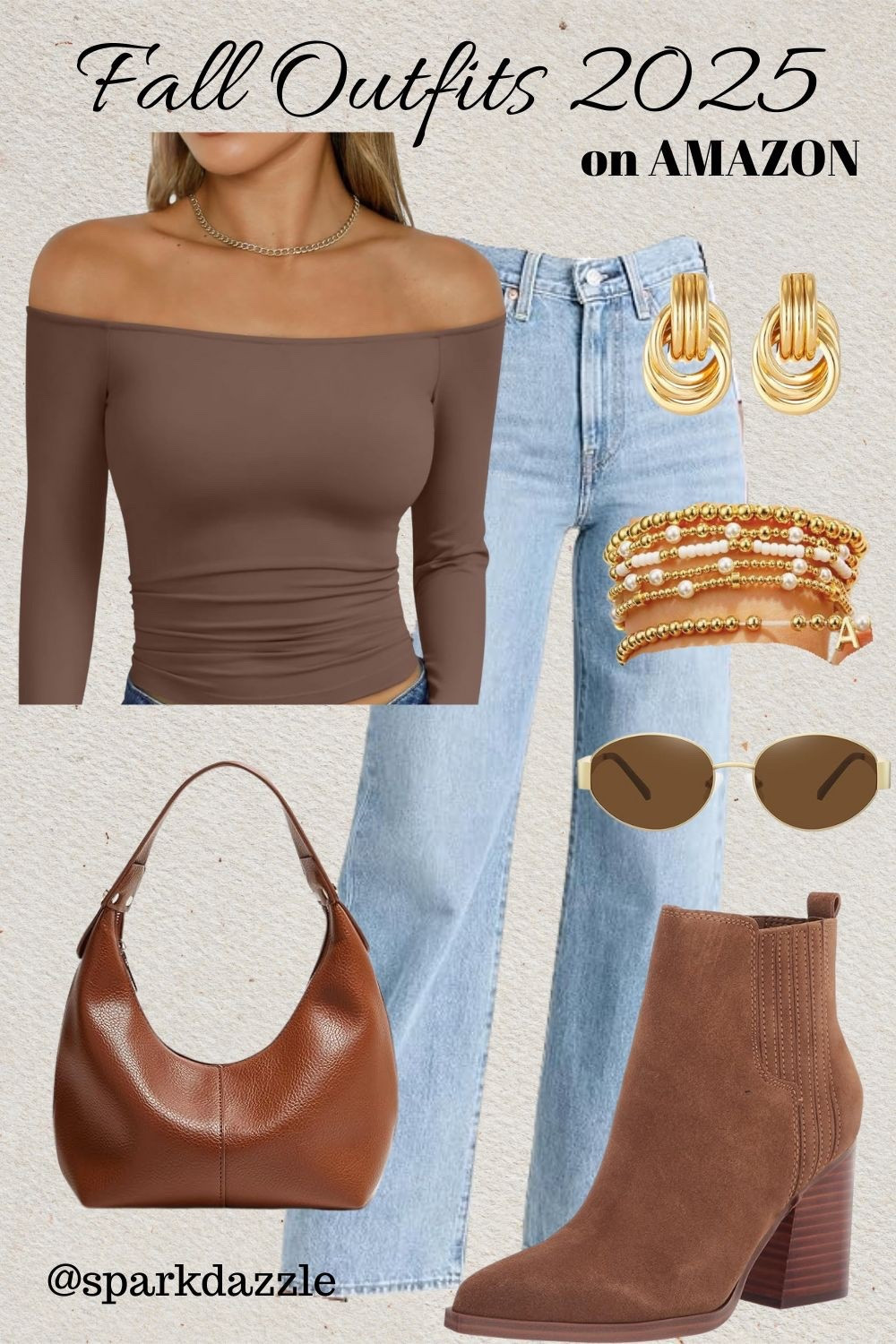 Fall Outfits 2025 🍂
Get ready for the new season with chic Amazon finds! This cozy off-the-shoulder top pairs perfectly with light-wash denim, ankle boots, and timeless accessories. A versatile fall look that’s stylish, comfortable, and affordable.

#FallFashion #AmazonFashion #OOTD #FallOutfitInspo #AmazonFinds #CasualStyle #EverydayOutfits #FallWardrobe #AffordableFashion #AmazonClothes