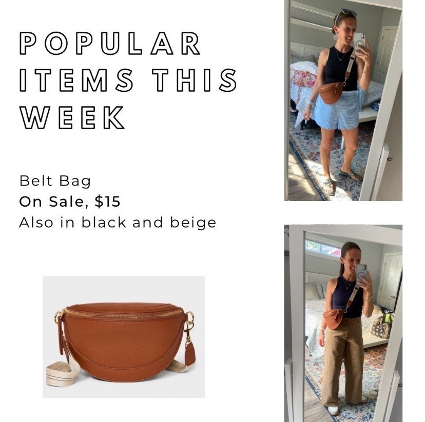 I love the color of this bag. It holds a good amount and I use it all year round.


  #target #under20 #salefinds #budgetfriendly #beltbag #crossbodybag #LTKFindsUnder50 


#LTKOver40 #LTKU #LTKSaleAlert