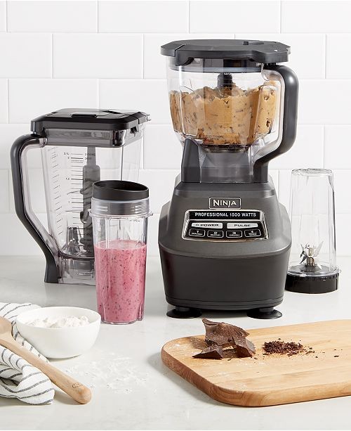 Ninja BL770 Blender & Food Processor, Mega Kitchen System & Reviews - Small Appliances - Kitchen ... | Macys (US)
