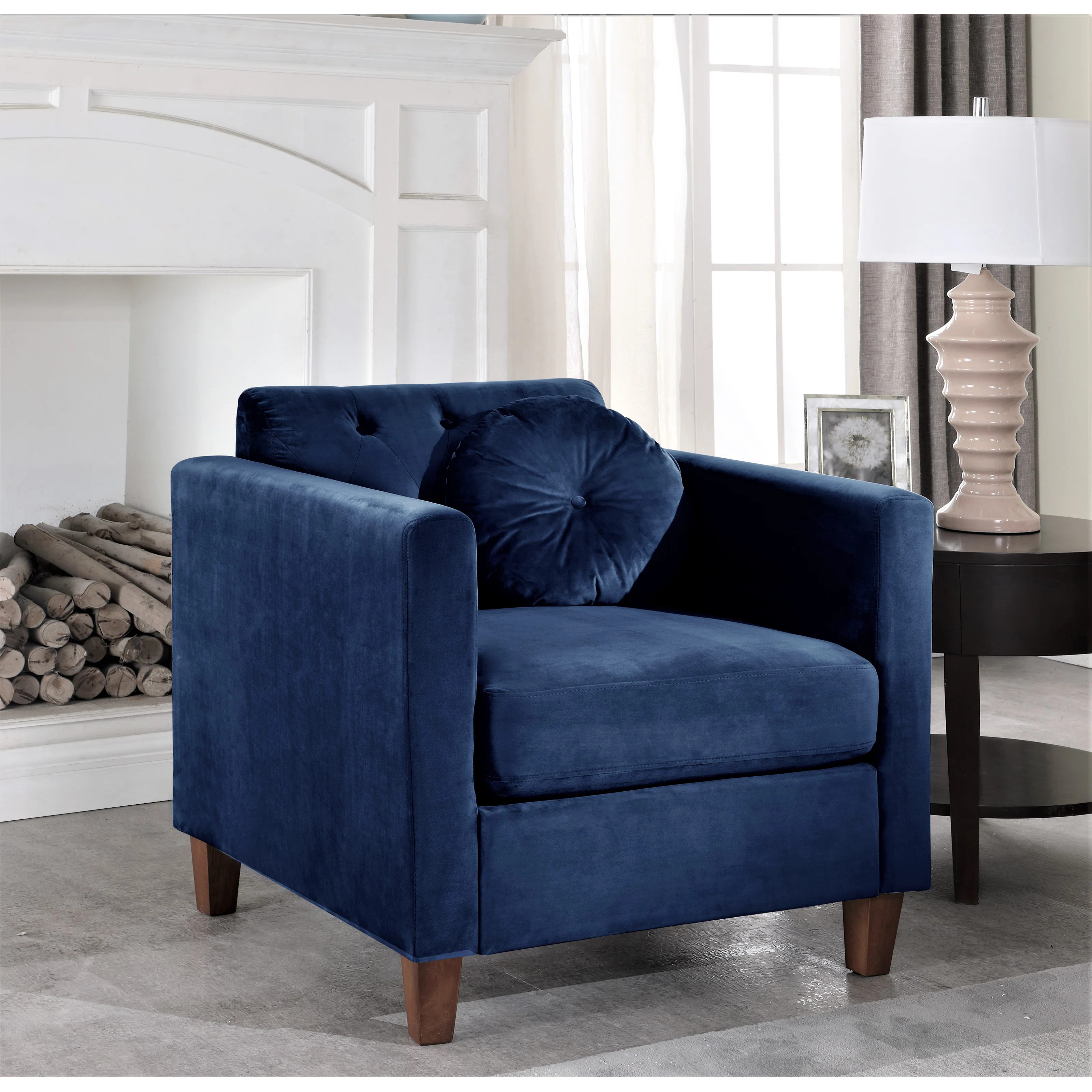 Prady Velvet Armchair | Wayfair North America