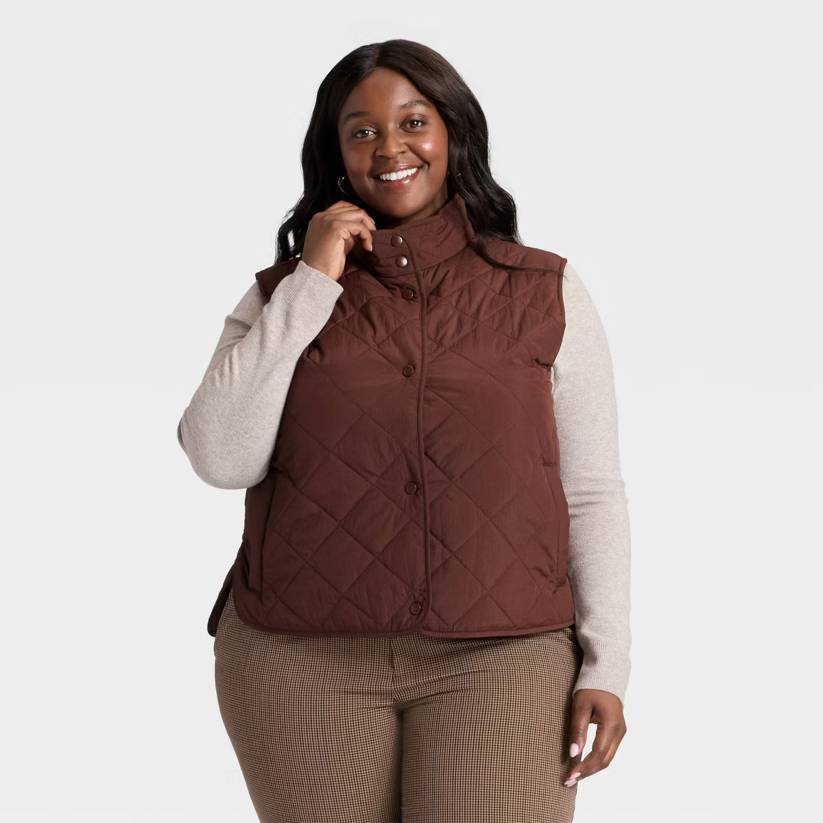 Women's Quilted Vest - A New Day™ | Target