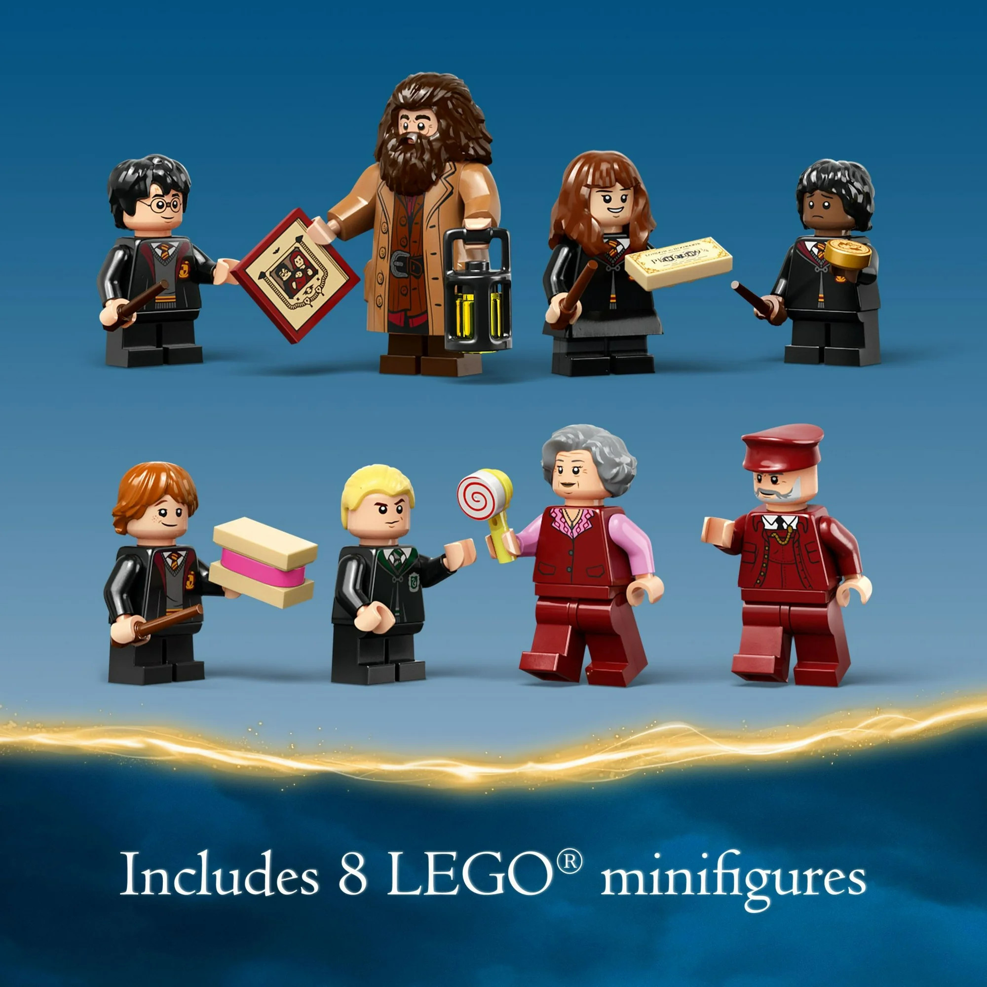 LEGO Harry Potter Hogwarts Express & Hogsmeade Station Building Set, 8 Minifigures Included, 7642... | Walmart (US)