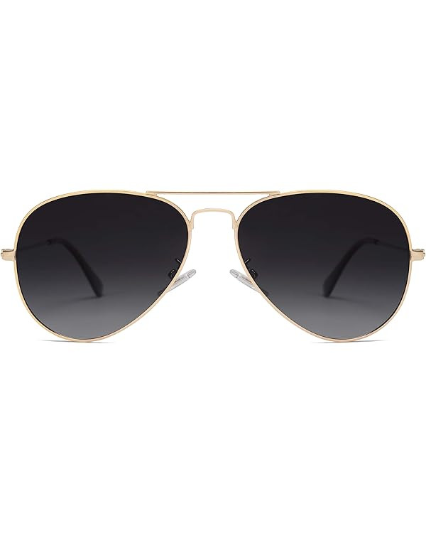 SOJOS Classic Aviator Polarized Sunglasses for Men Women Vintage Retro Style | Amazon (US)