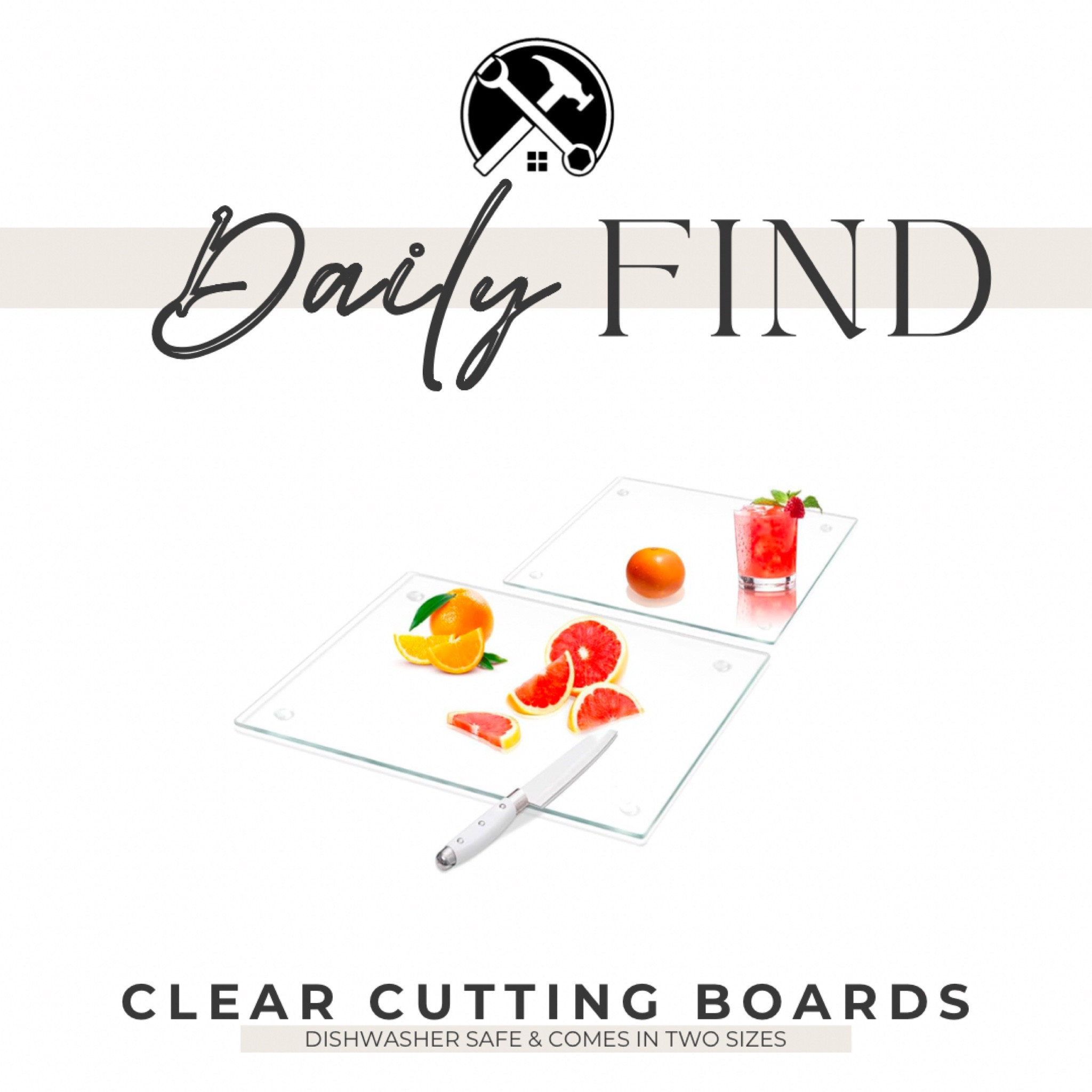 Clear cutting boards 
#kitchenmusthave #kitchenitems

#LTKGiftGuide #LTKHome #LTKFindsUnder50