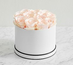 Faux Rose Bouquet In Box | Pottery Barn (US)