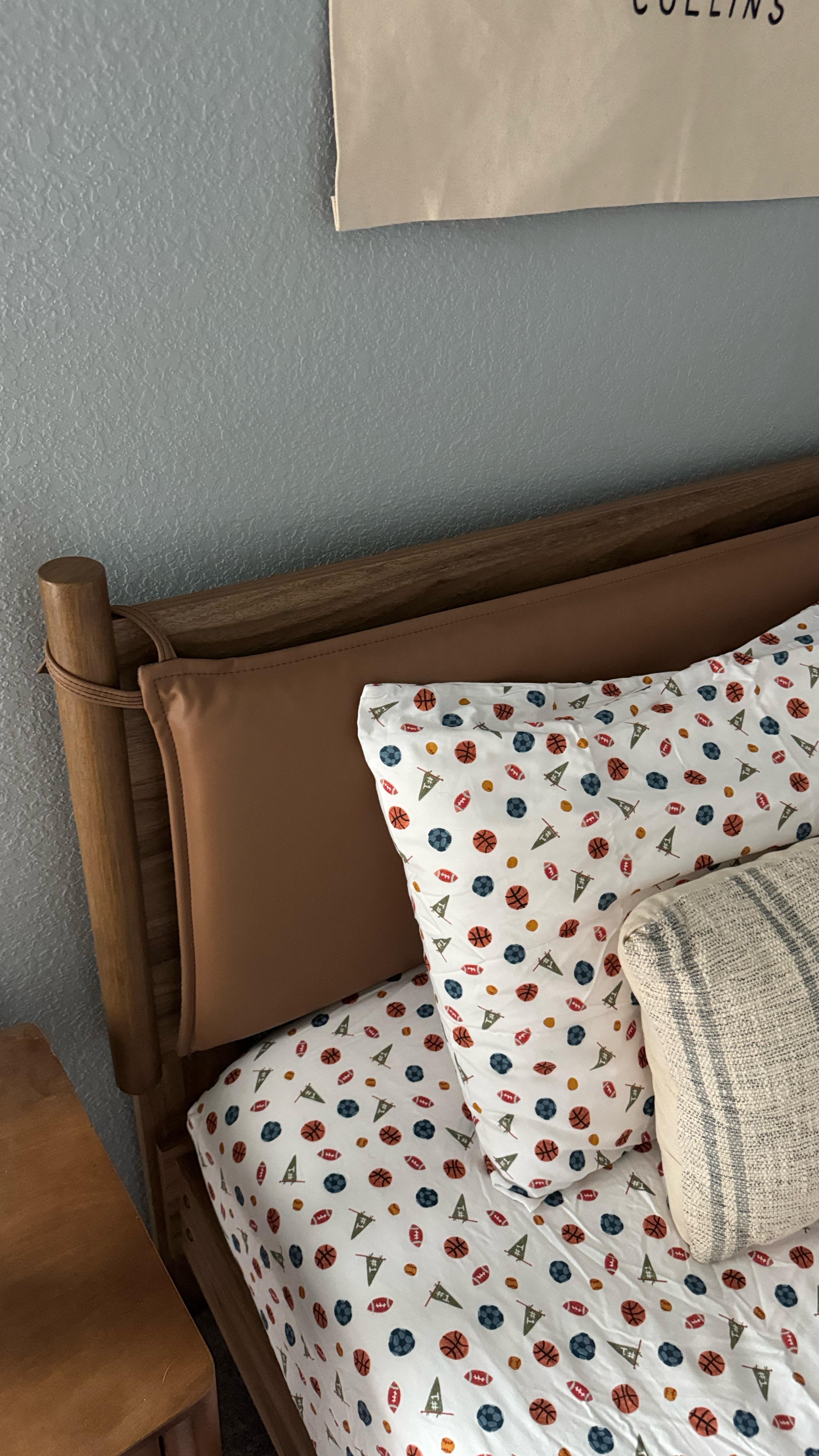 New bed for my son’s sports themed big boy bed 

#LTKWatchNow #LTKHome #LTKKids