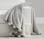 Cozy Pom Pom Sherpa Throw Blanket | Pottery Barn (US)