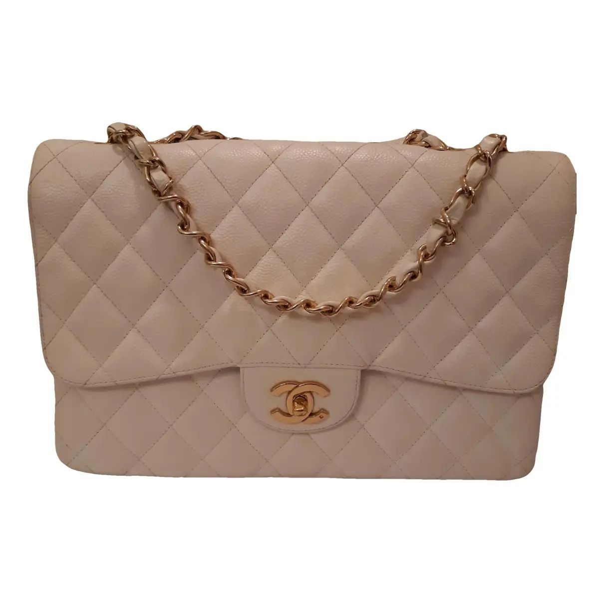 Timeless/classique leather crossbody bag Chanel White in Leather - 39917592 | Vestiaire Collective (Global)