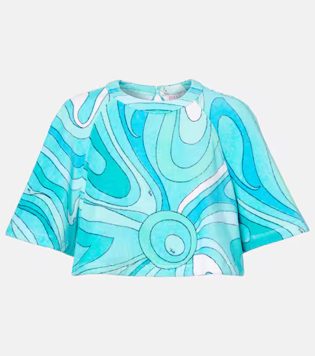 Iride cotton terry crop top | Mytheresa (US/CA)