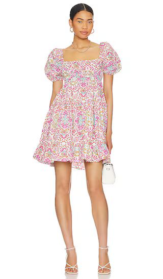 Kayla Dress in Veranda Flora | Spring Floral Dress Spring Dress Floral Spring Dress Outfit Ideas | Revolve Clothing (Global)